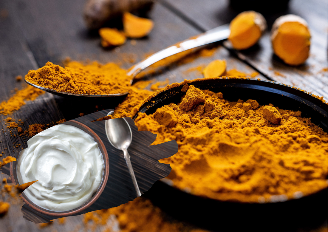 Le masque curcuma et yaourt grec pour peaux inflammées et acnéiques