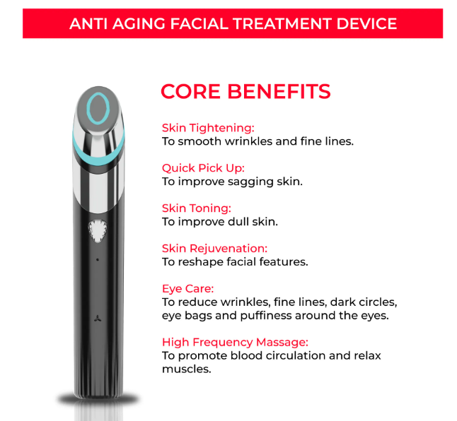 Skin Tool – Stylo Anti-Âge EMS & Microcourants
